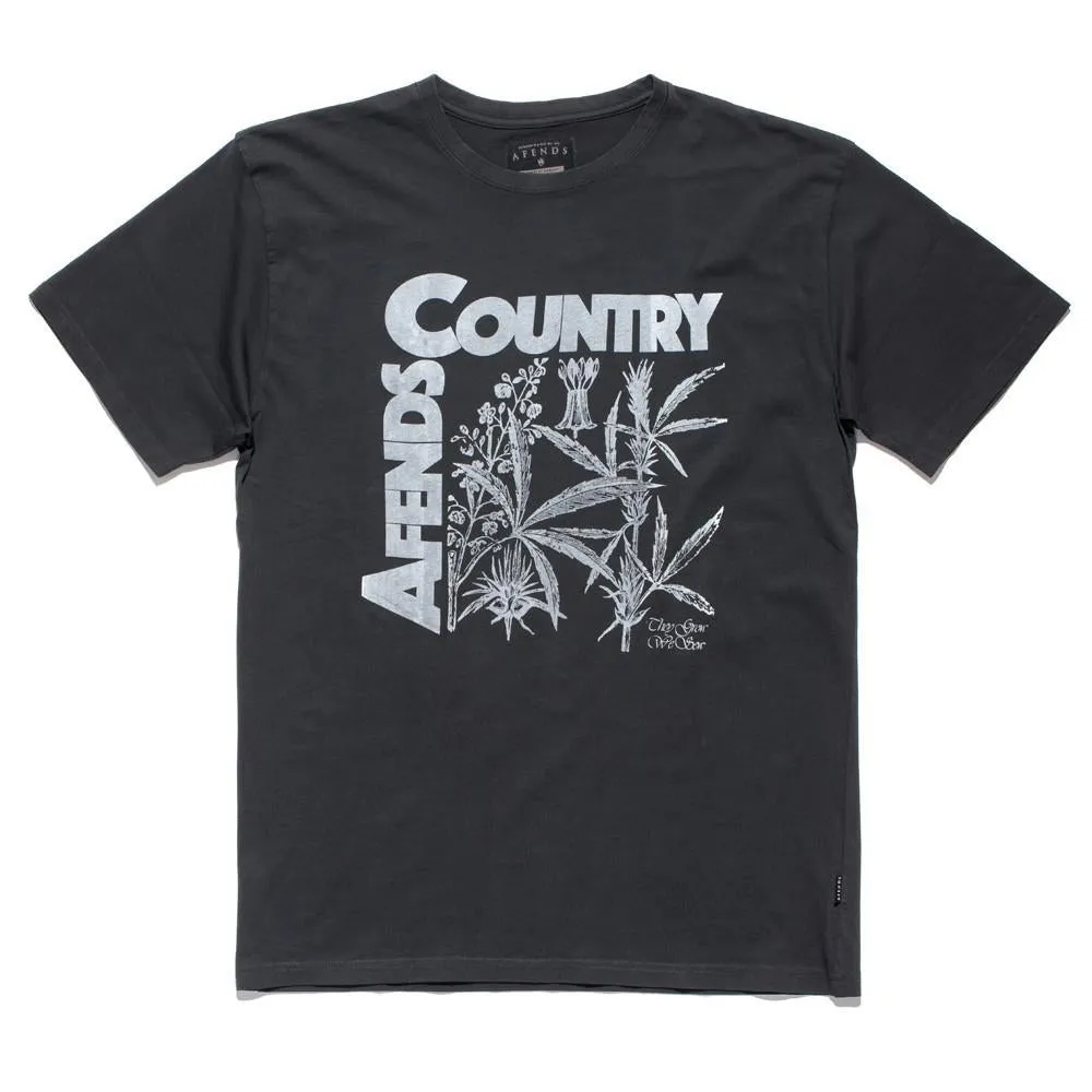 Afends Mens Grow & Sew - Standard Fit Tee