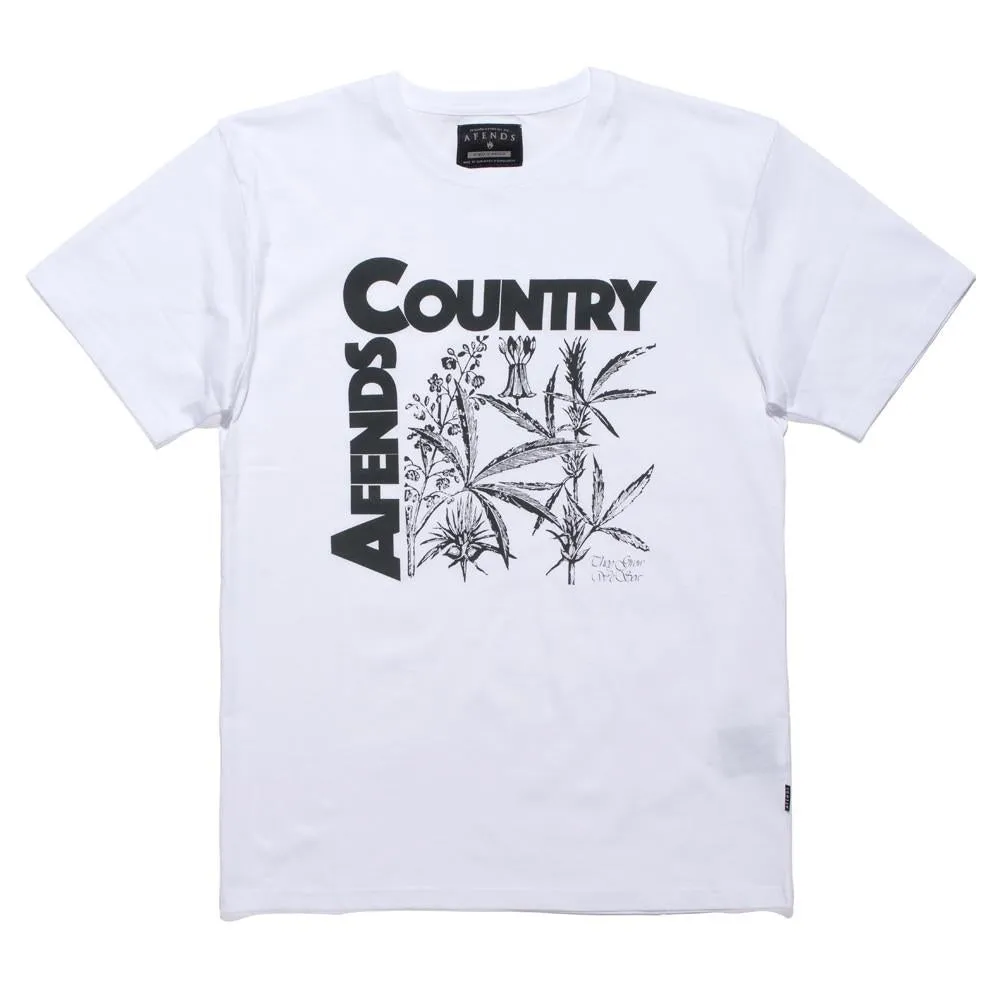 Afends Mens Grow & Sew - Standard Fit Tee