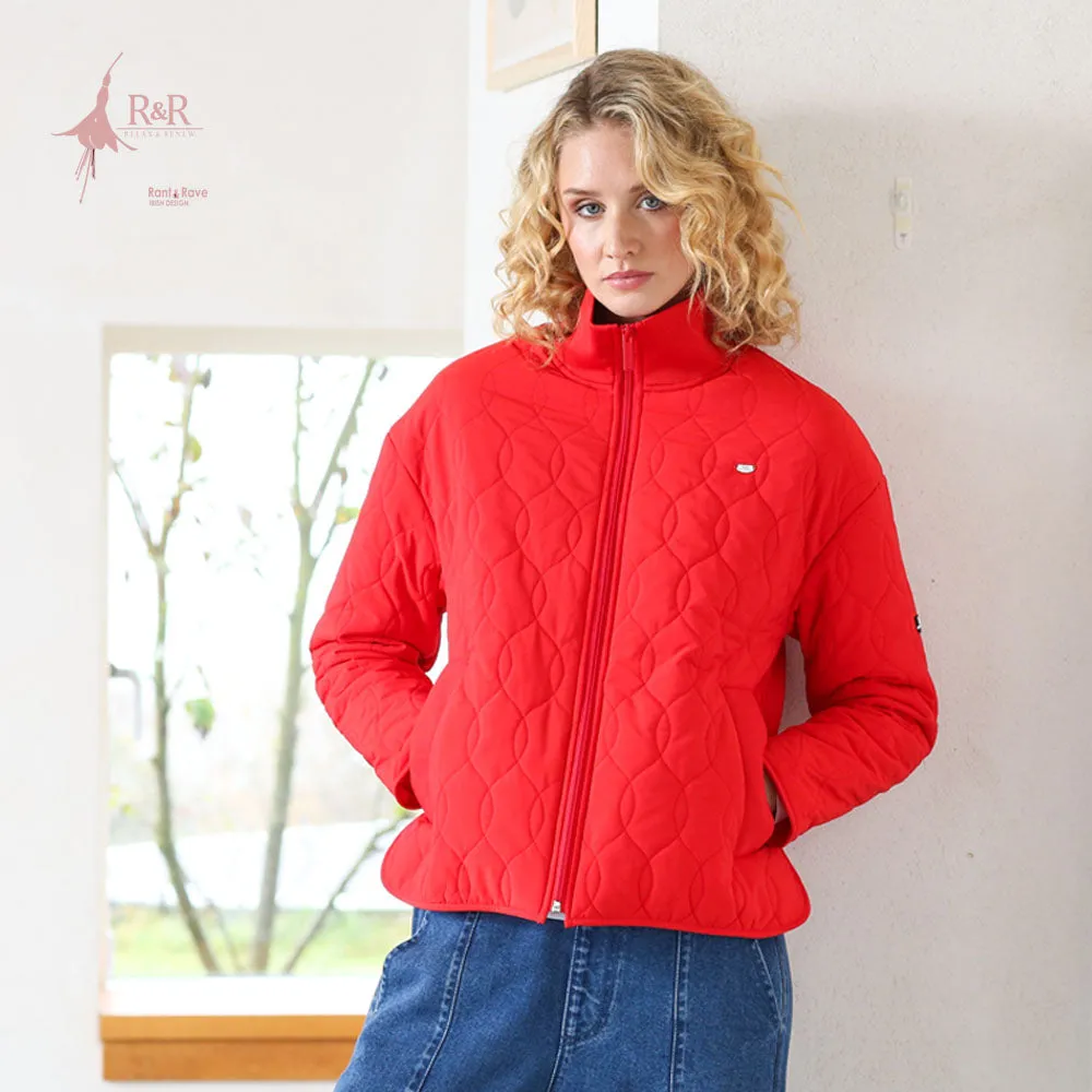 Aine Jacket in Tomato