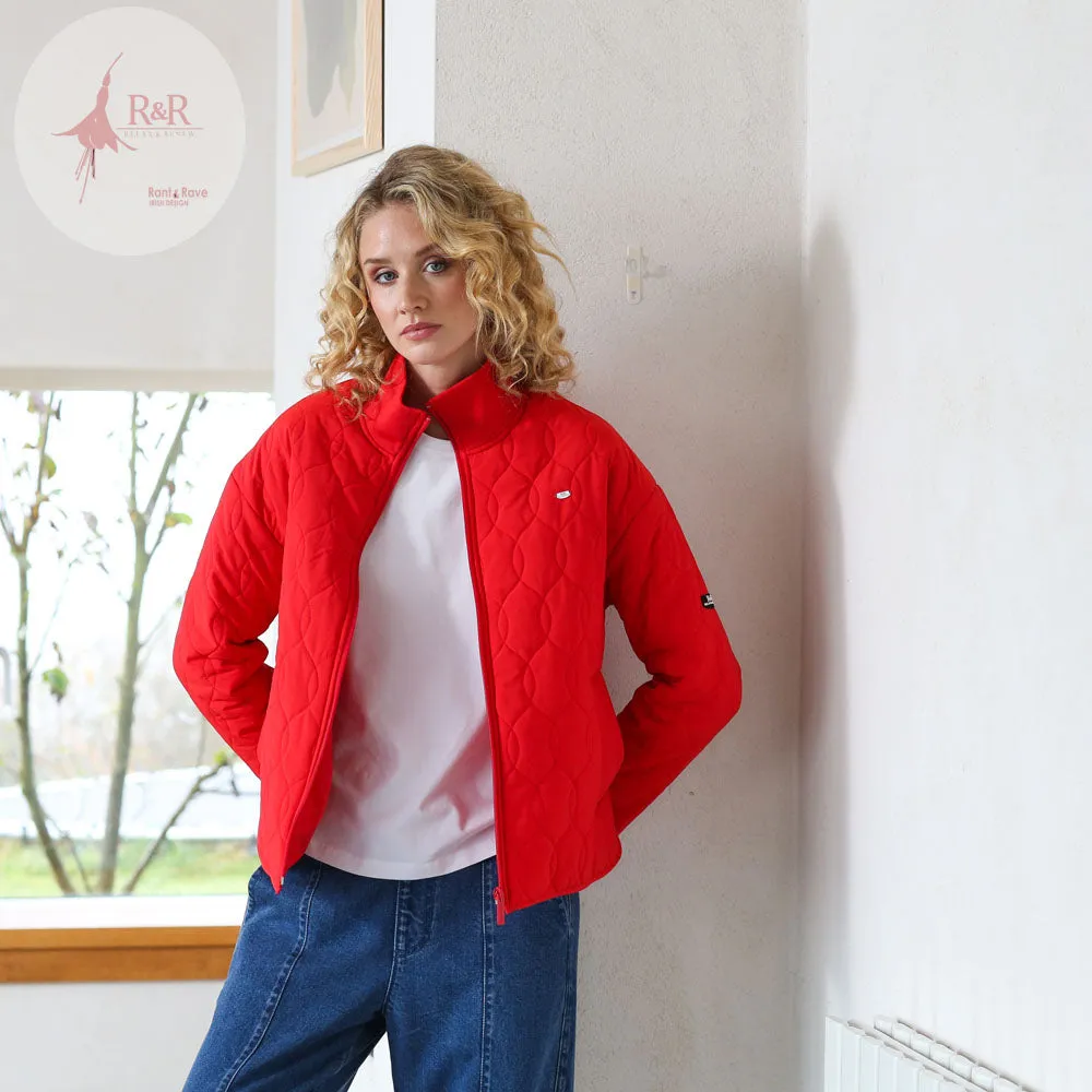 Aine Jacket in Tomato