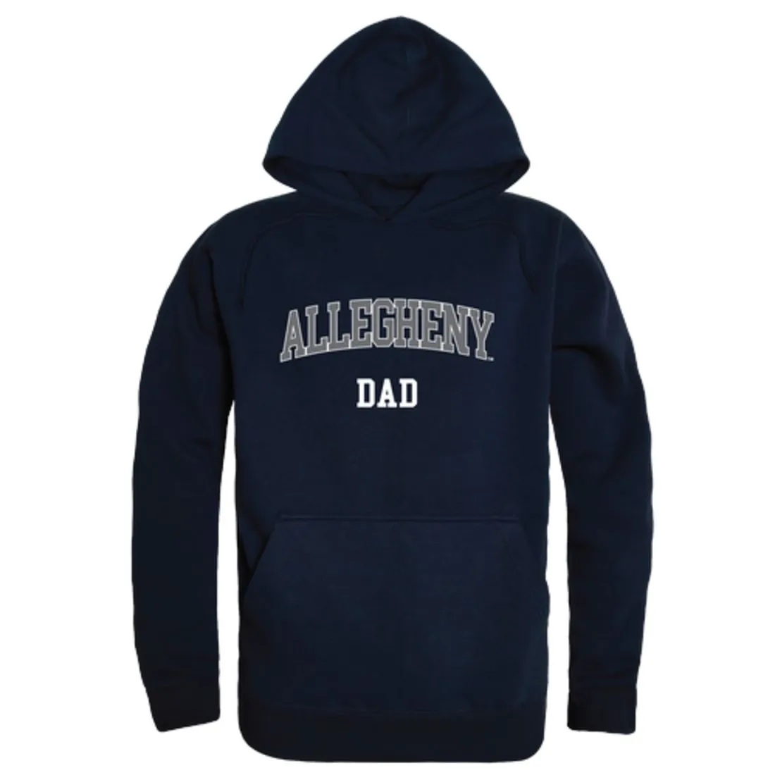 Allegheny College Gators Dad Fleece Hoodie Sweatshirts