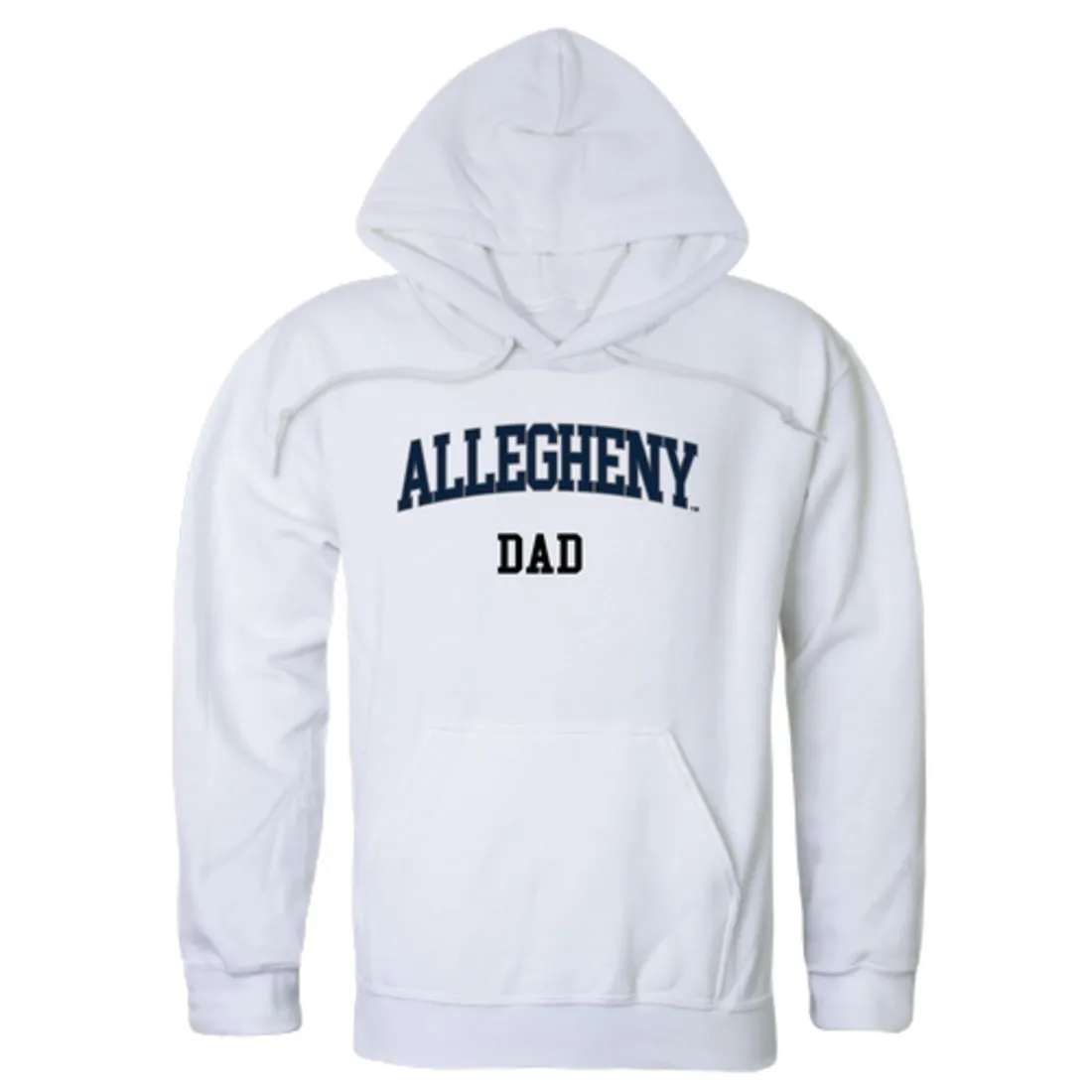 Allegheny College Gators Dad Fleece Hoodie Sweatshirts