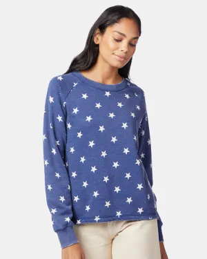 Alternative Women's Lazy Day Mineral Wash French Terry Sweatshirt
