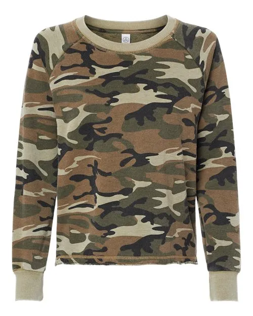 Alternative Women's Lazy Day Mineral Wash French Terry Sweatshirt