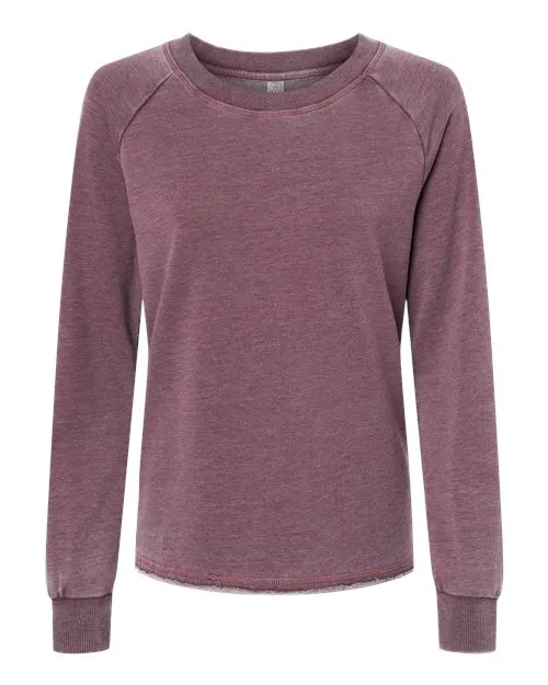 Alternative Women's Lazy Day Mineral Wash French Terry Sweatshirt