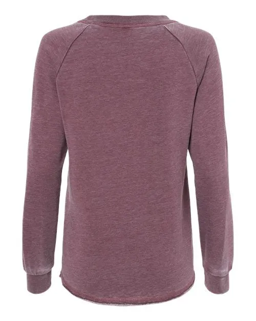 Alternative Women's Lazy Day Mineral Wash French Terry Sweatshirt