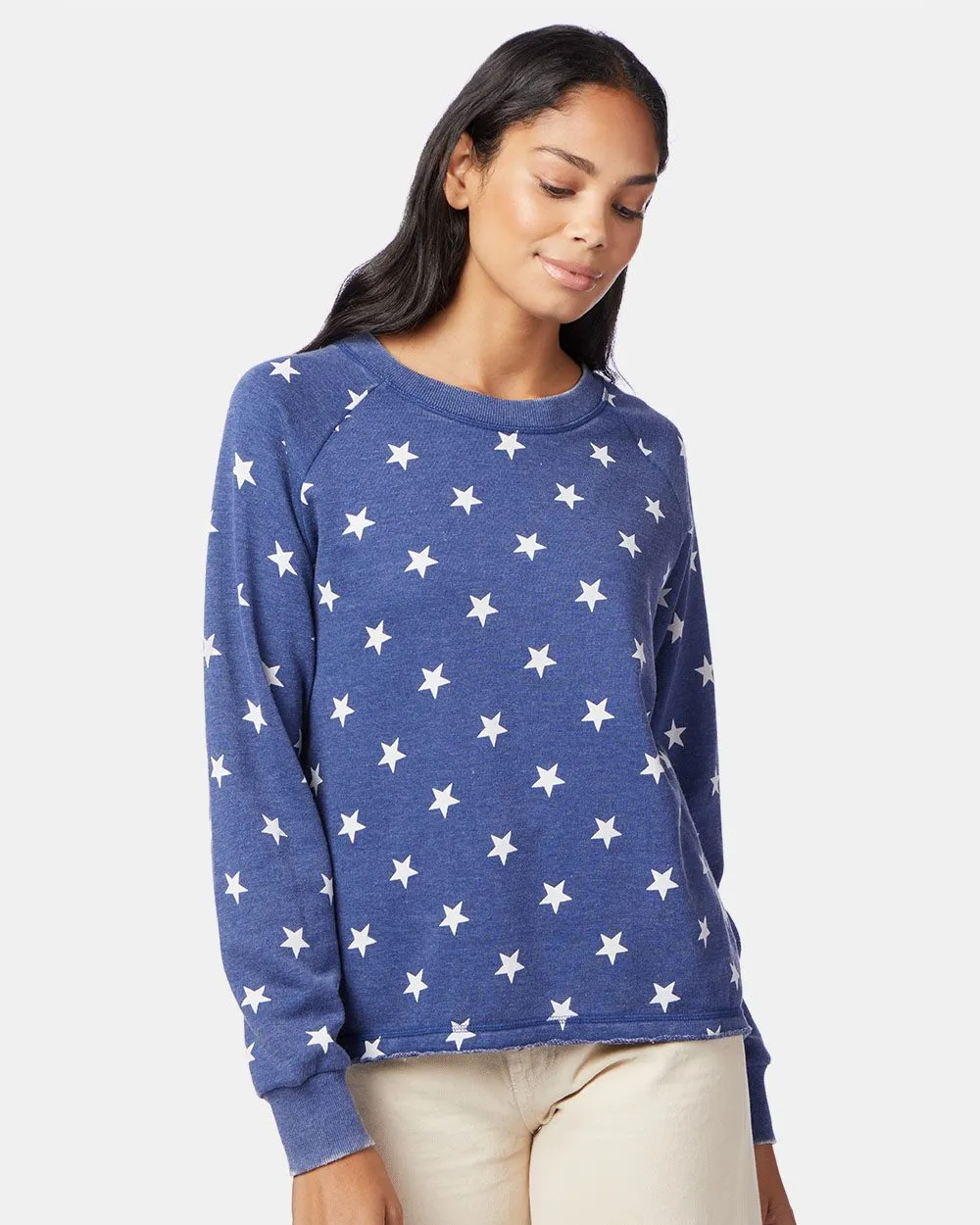 Alternative Women's Lazy Day Mineral Wash French Terry Sweatshirt