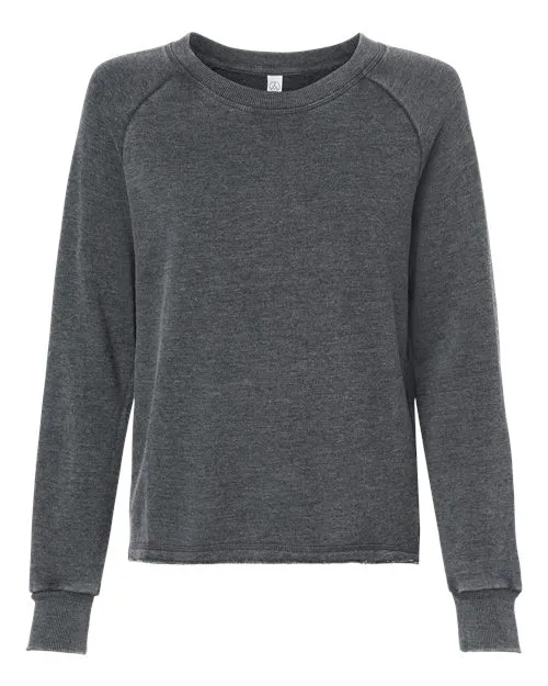 Alternative Women's Lazy Day Mineral Wash French Terry Sweatshirt