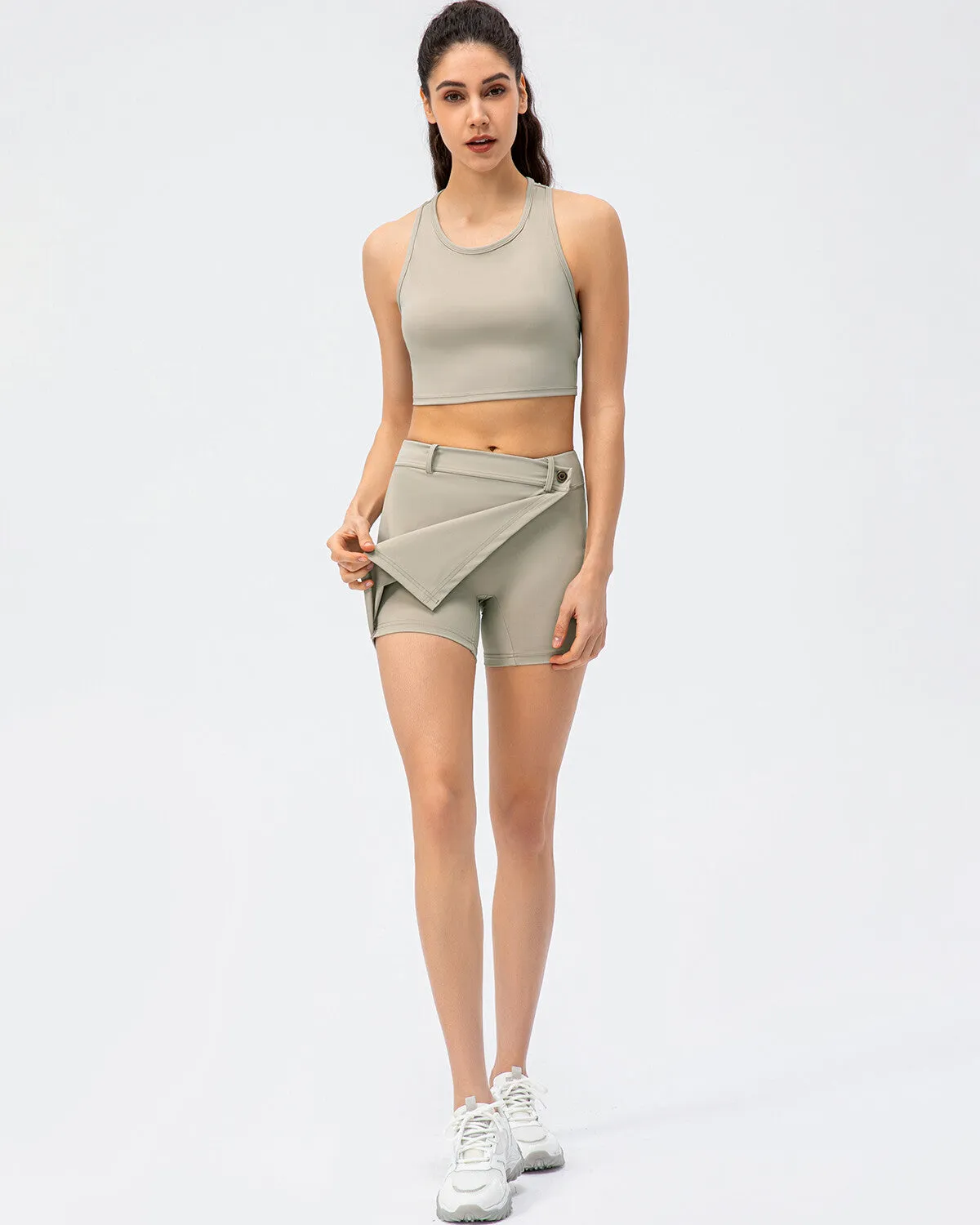 Amara Skirt - Khaki