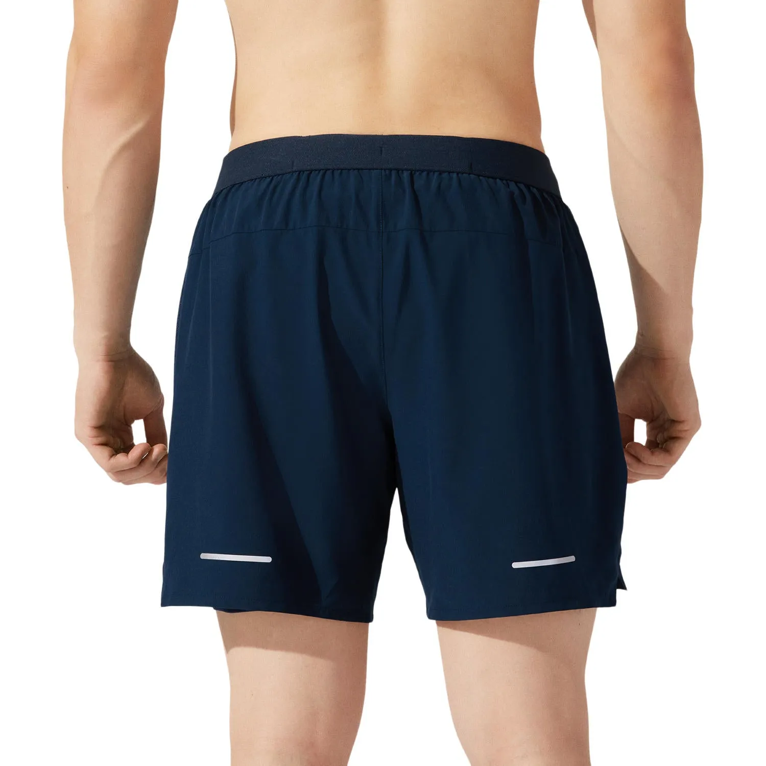 ASICS Mens 2-in-1 7" Road Shorts