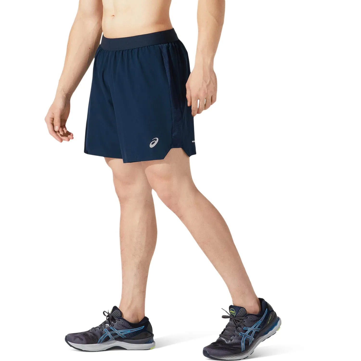 ASICS Mens 2-in-1 7" Road Shorts
