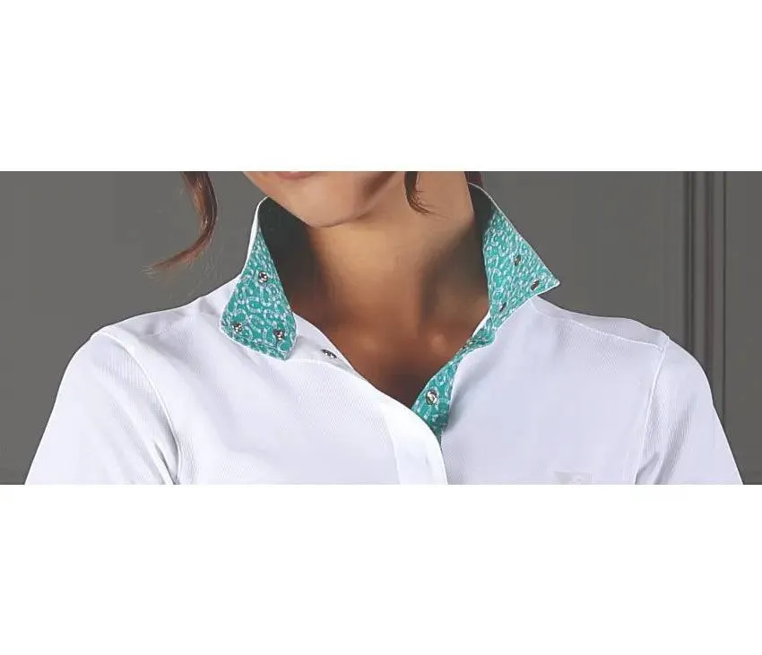 Aubrion Equestrian Style Kids Long Sleeve Show Shirt - CLEARANCE