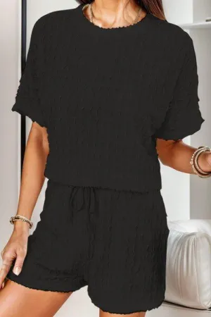 Be Practical Short Sleeve T Shirt and Shorts Set