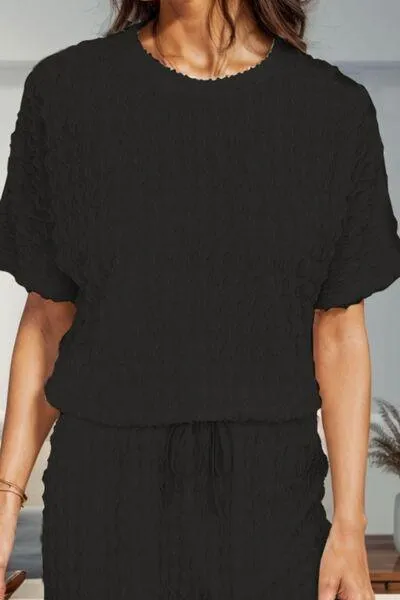 Be Practical Short Sleeve T Shirt and Shorts Set
