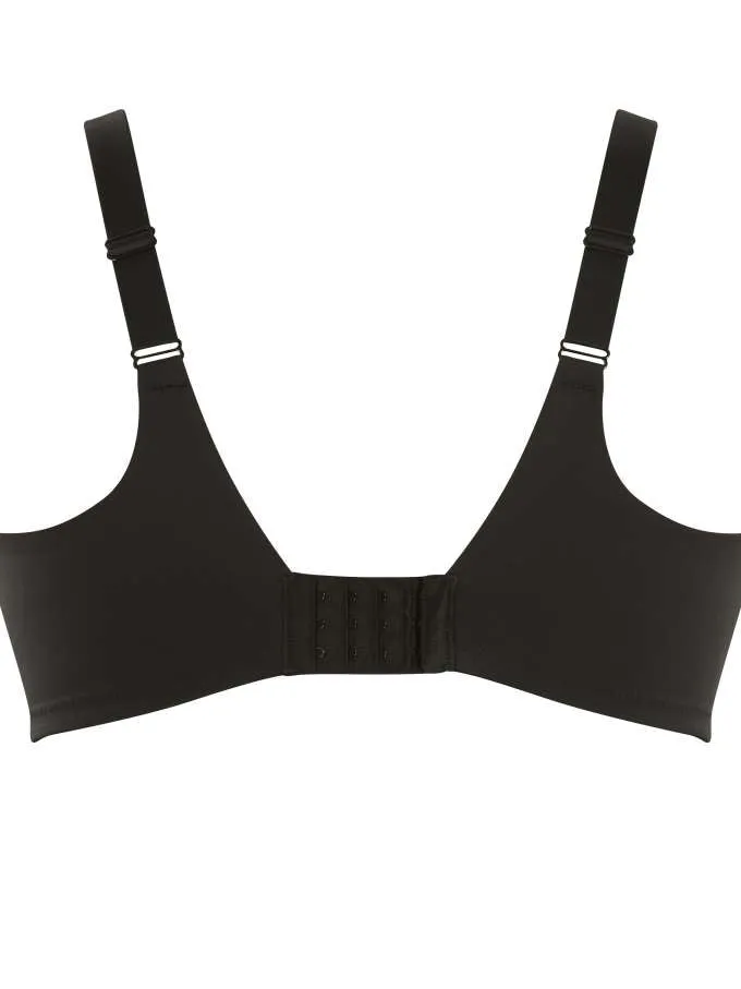 Bliss Full Cup Bra In Noir - Sculptresse