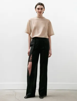 Buttoned Trousers Black