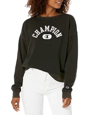 Champion Crush-Dye, Crewneck Hooded Sweatshirts