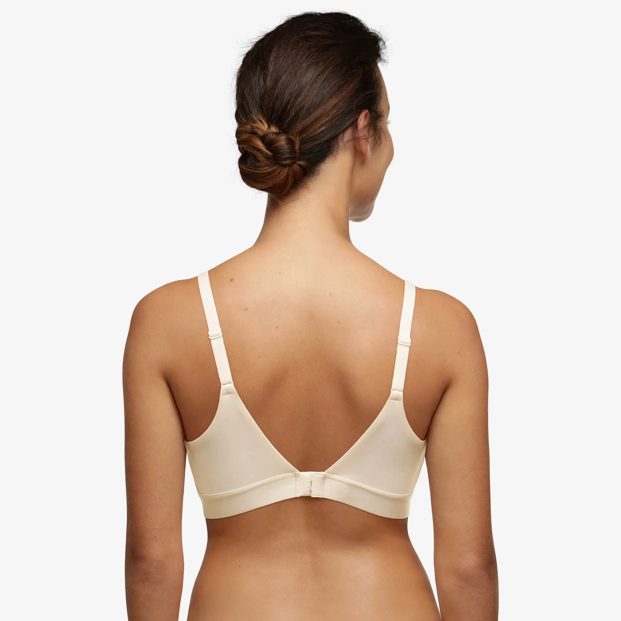Chantelle Norah Supportive Wire Free Bra - Talc