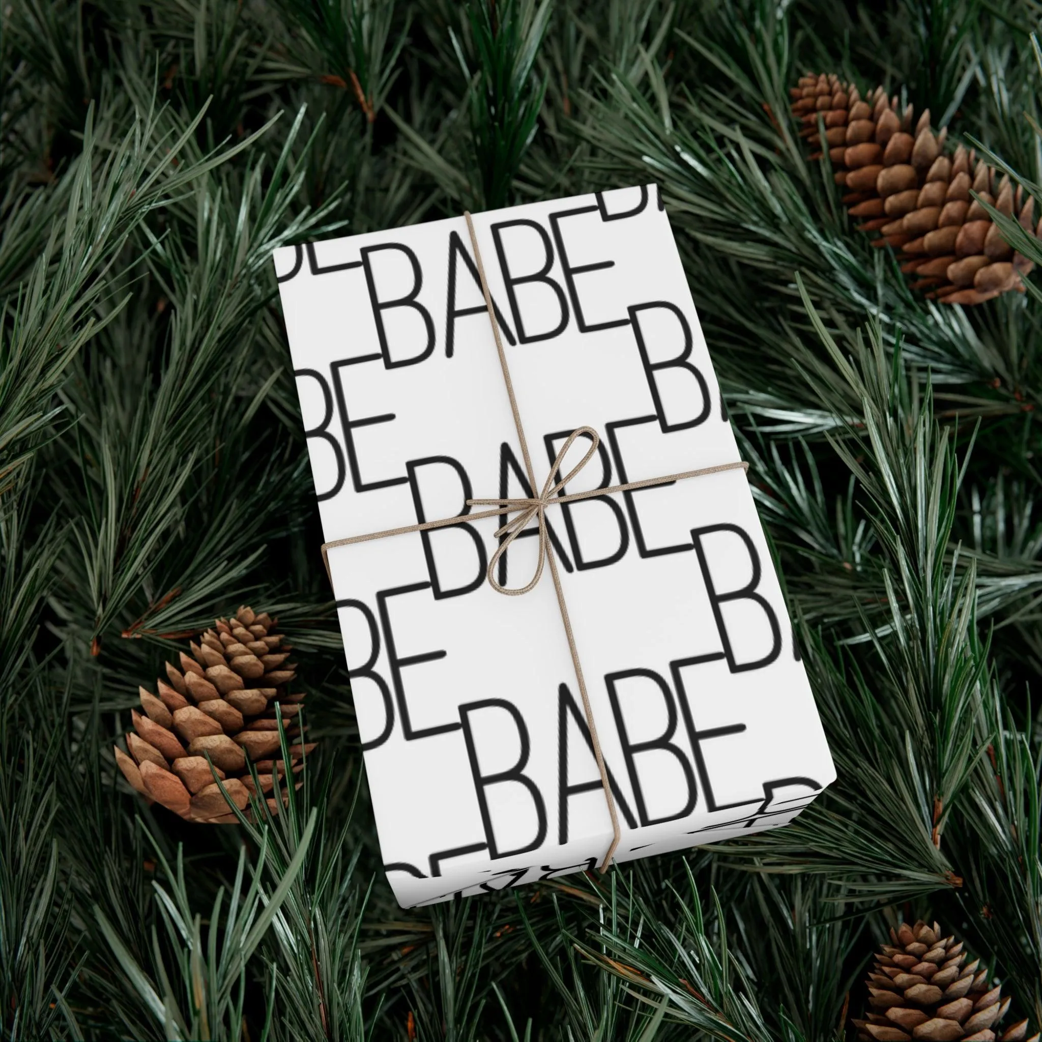Chic Customizable Eco-Conscious Gift Wrap Collection