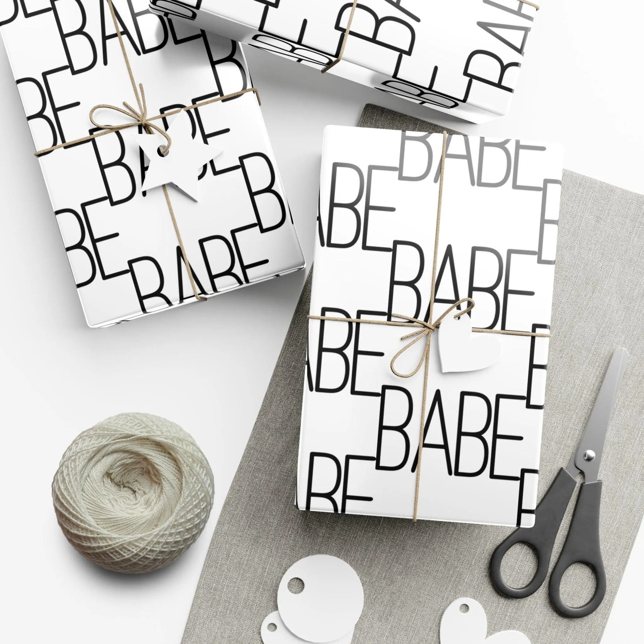 Chic Customizable Eco-Conscious Gift Wrap Collection