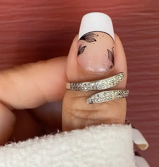 Chic French Nail Wraps
