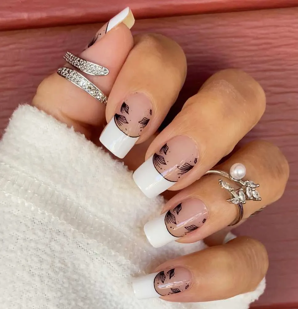 Chic French Nail Wraps