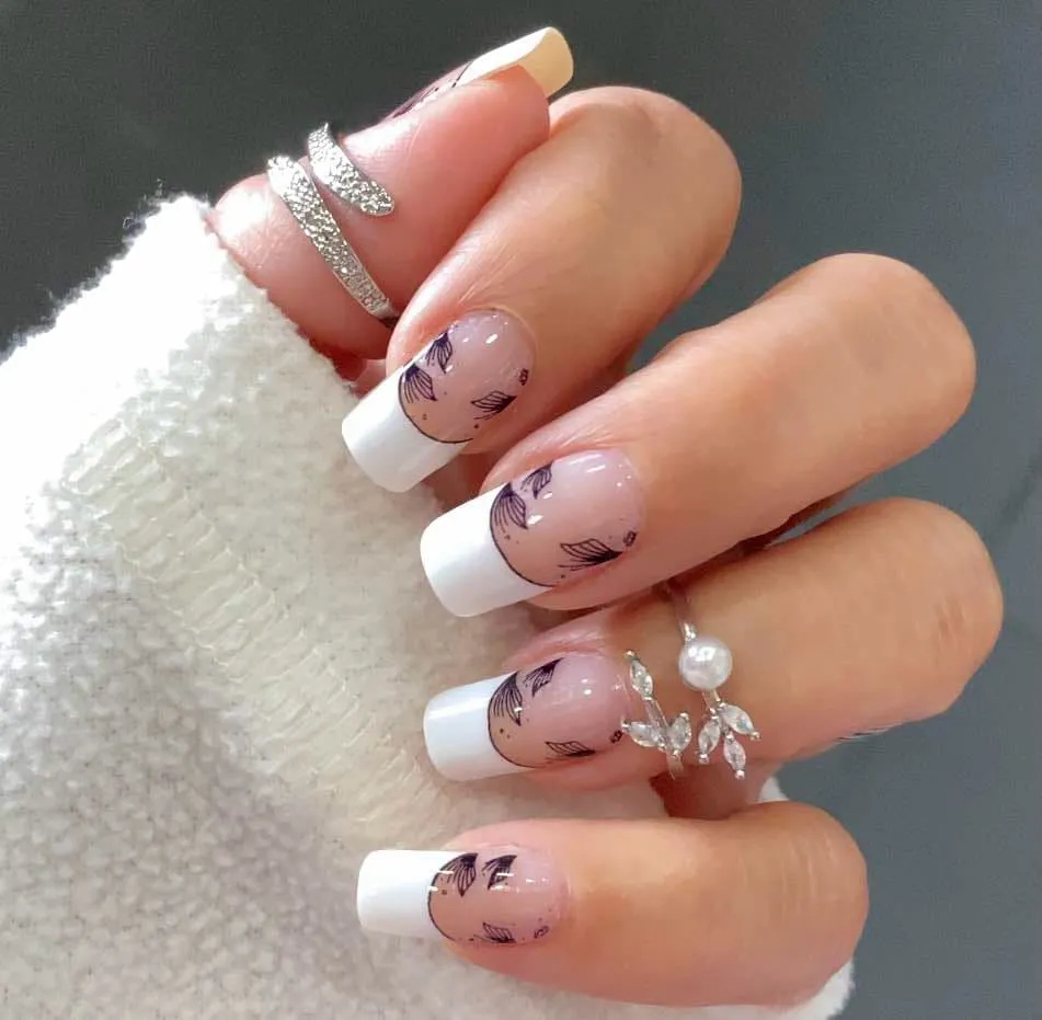 Chic French Nail Wraps