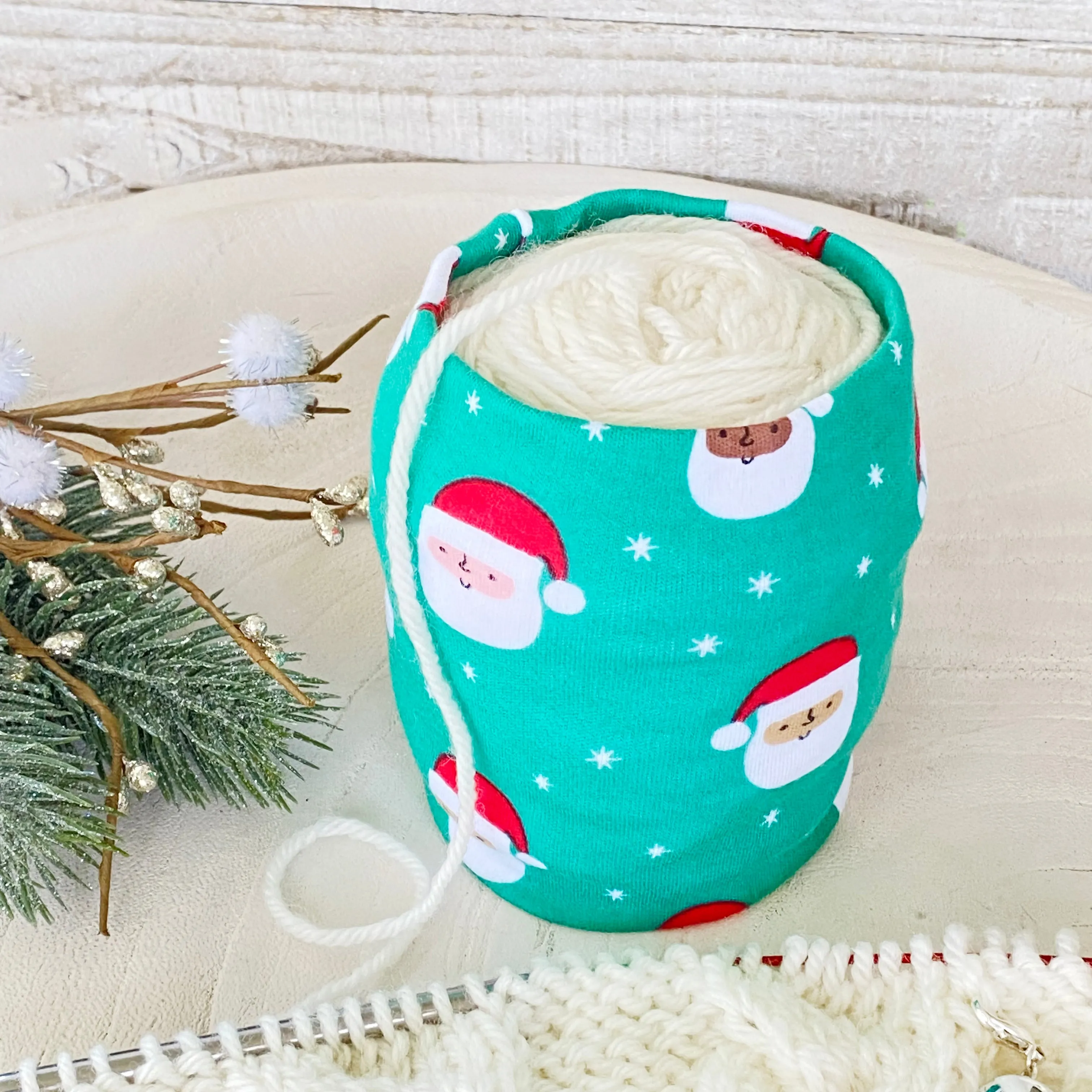 Christmas Santa Skein Coat