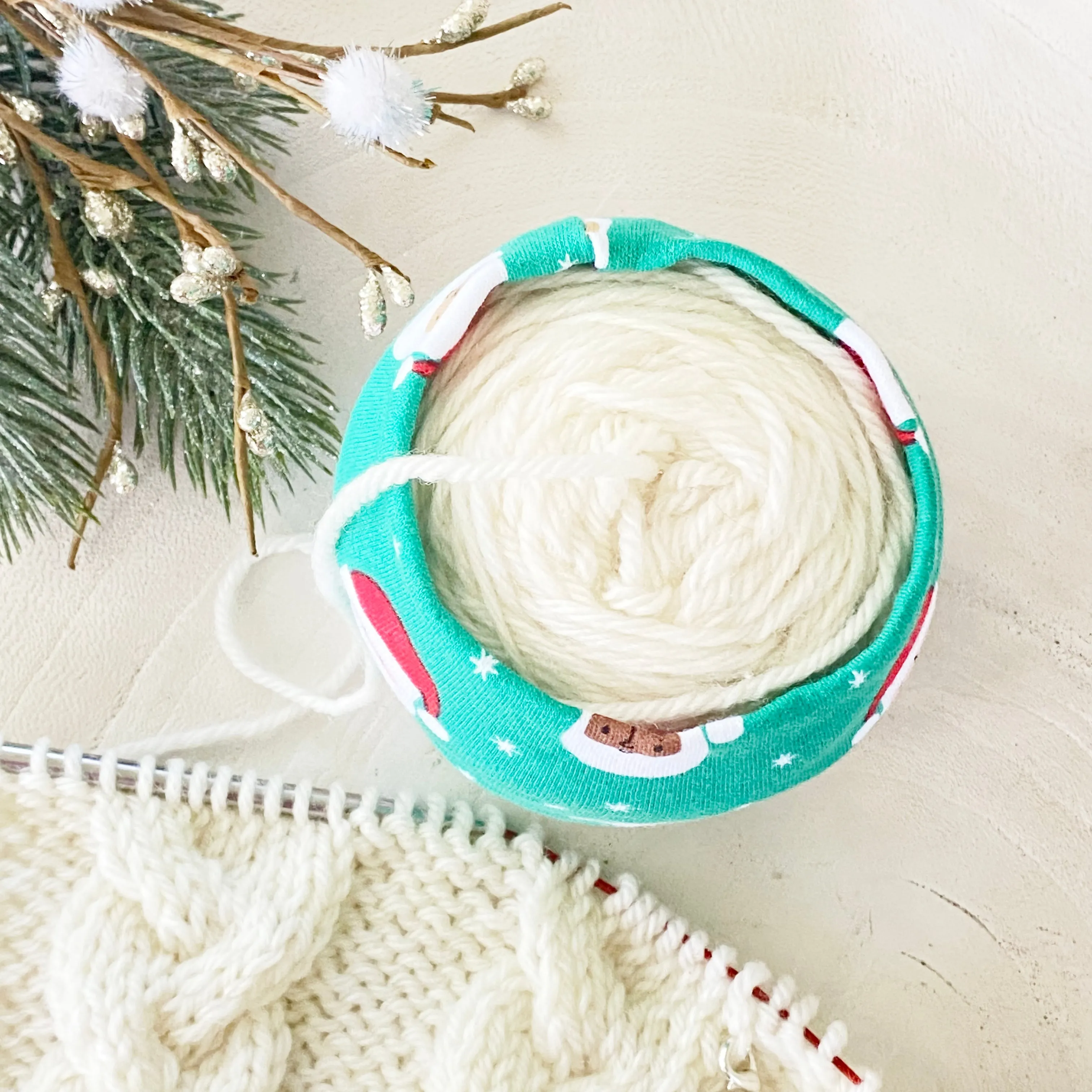 Christmas Santa Skein Coat