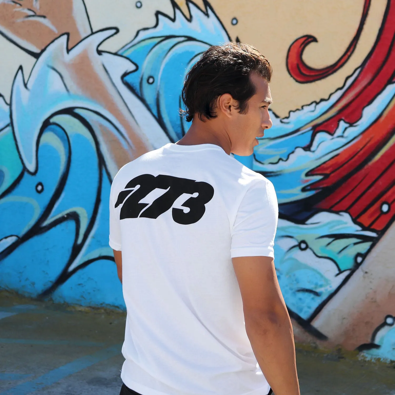 CORP II Tee White/Black