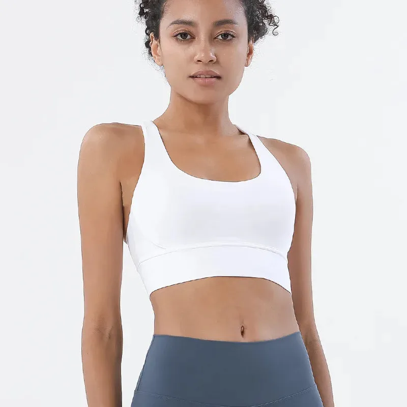 Cross Back Sports Bra