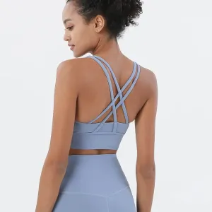 Cross Back Sports Bra