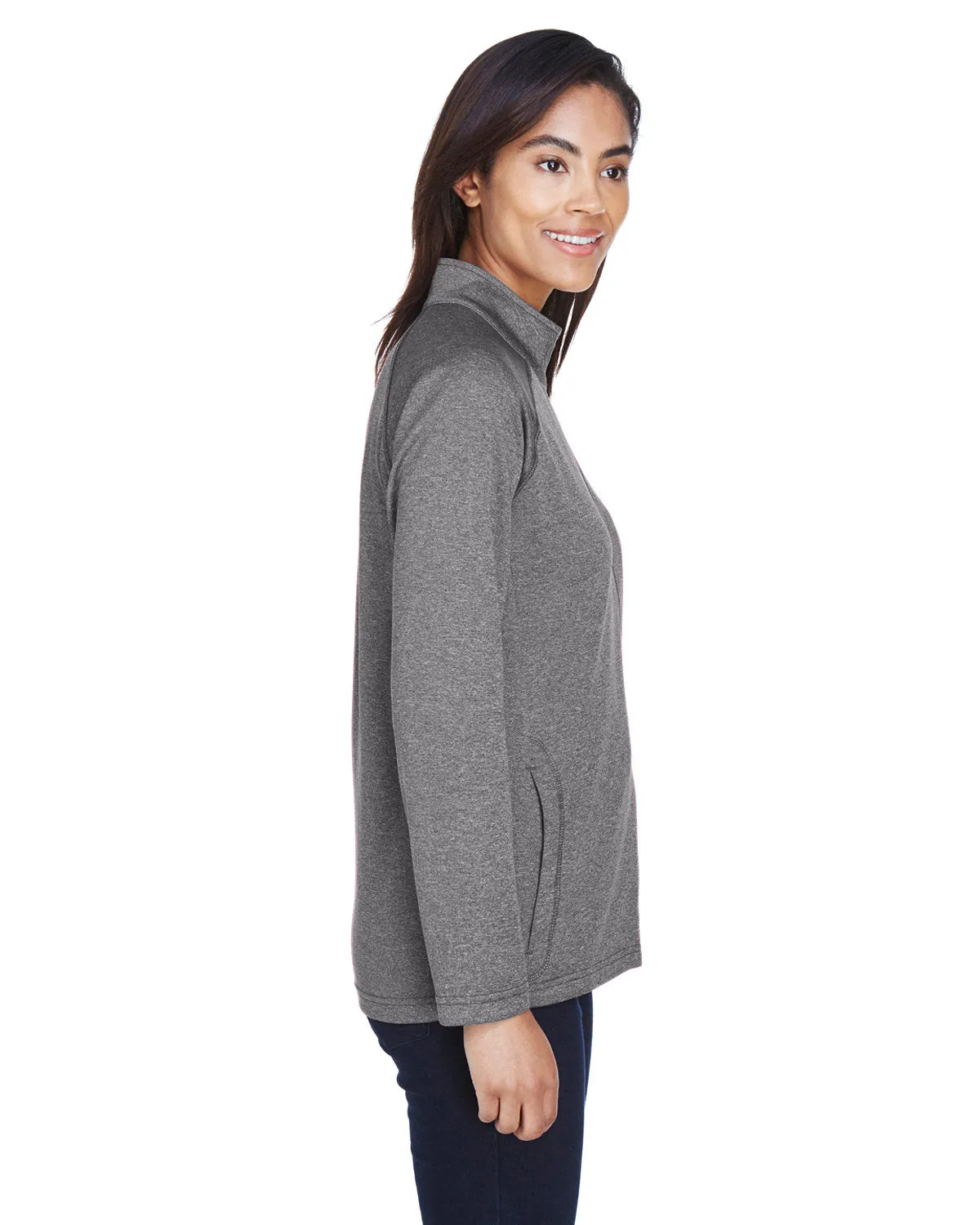 Devon & Jones Ladies' Stretch Tech-Shell® Compass Full-Zip
