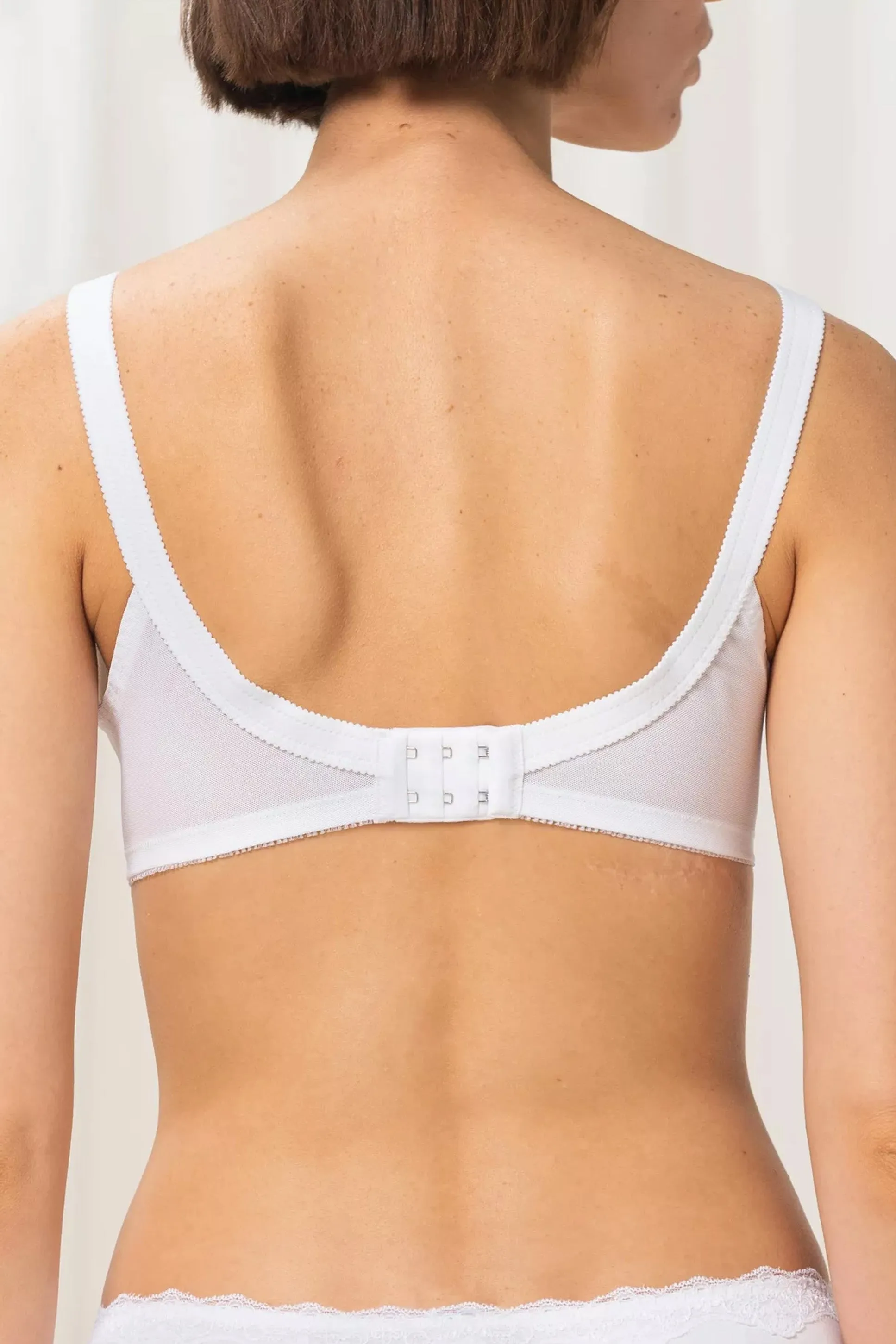 Doreen Lace Bra- White