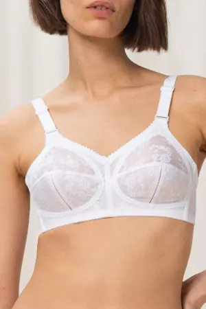 Doreen Lace Bra- White