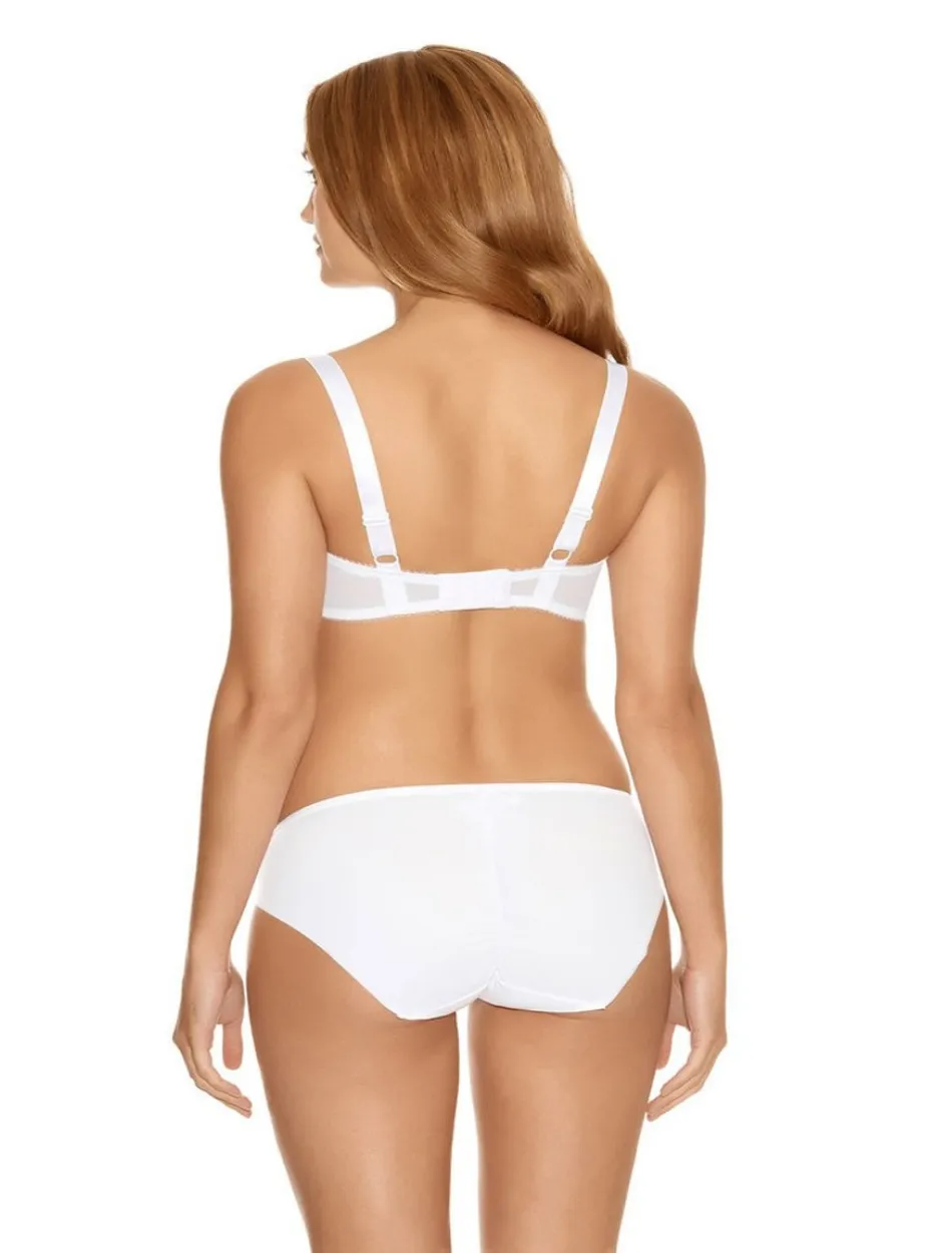 Fantasie Allegra Underwire Vertical Seam Bra, White