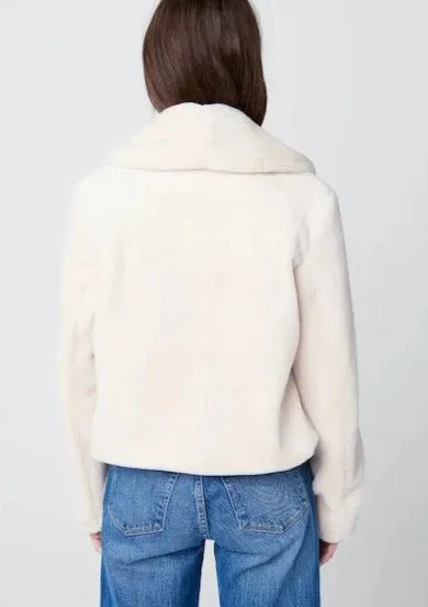 faux fur short coat