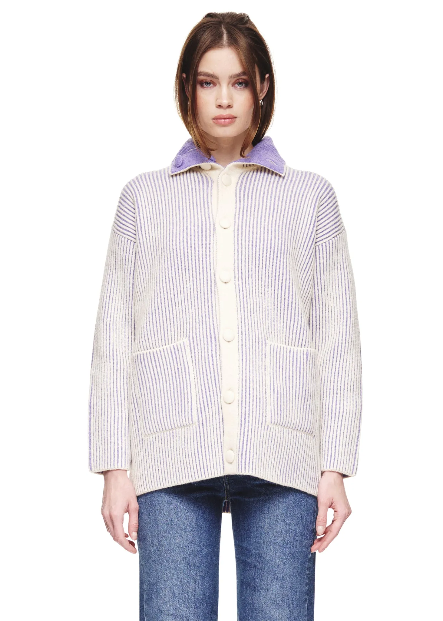 Find Me Now Nan Reversible Knit Jacket