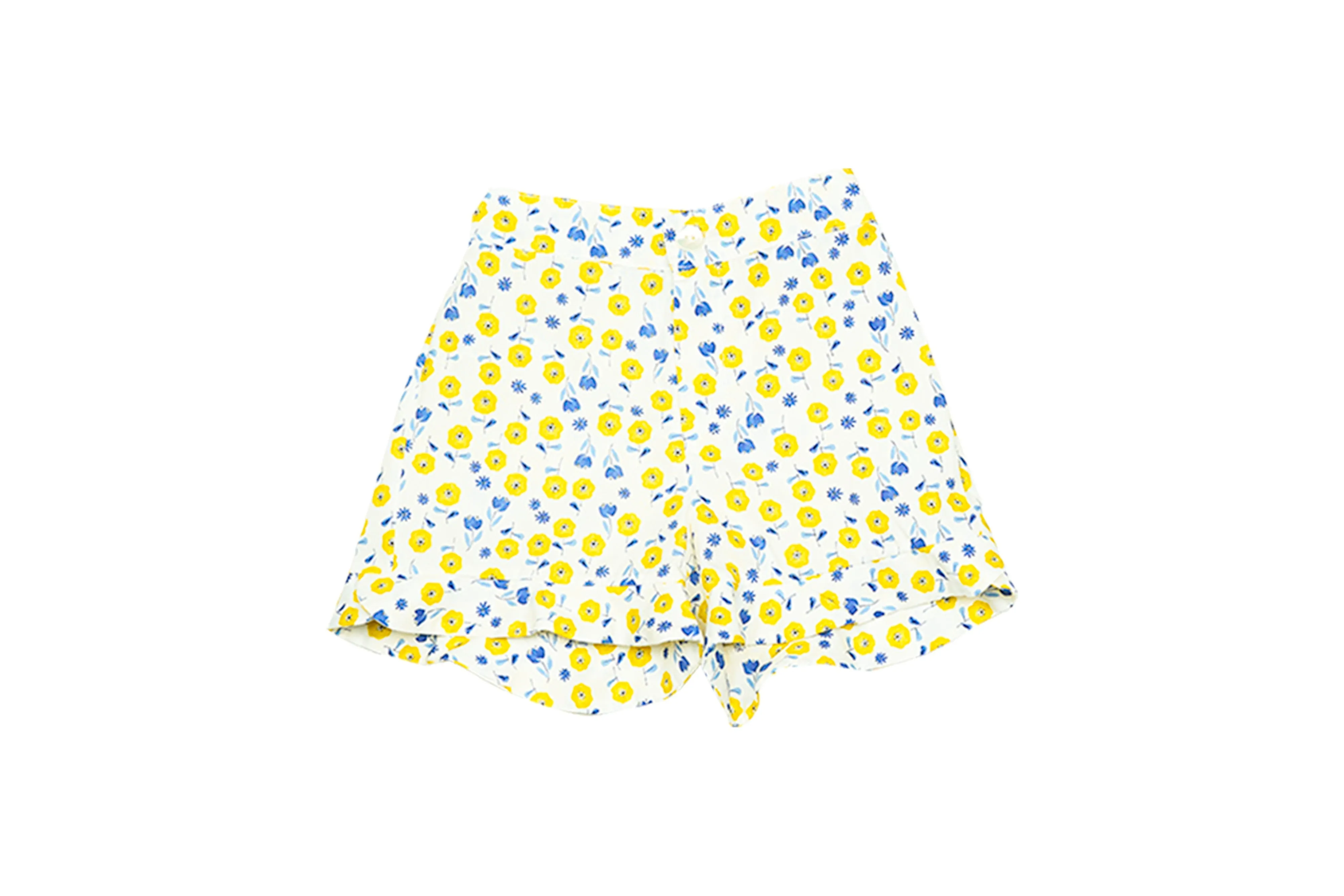 Flora Short Yellow