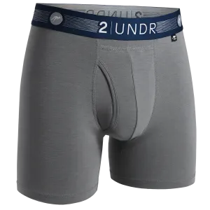 Flow Shift 6" Boxer Brief – Grey