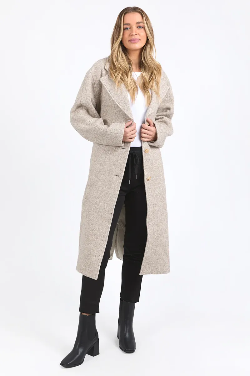 Foxwood - Whistler Coat - Oat