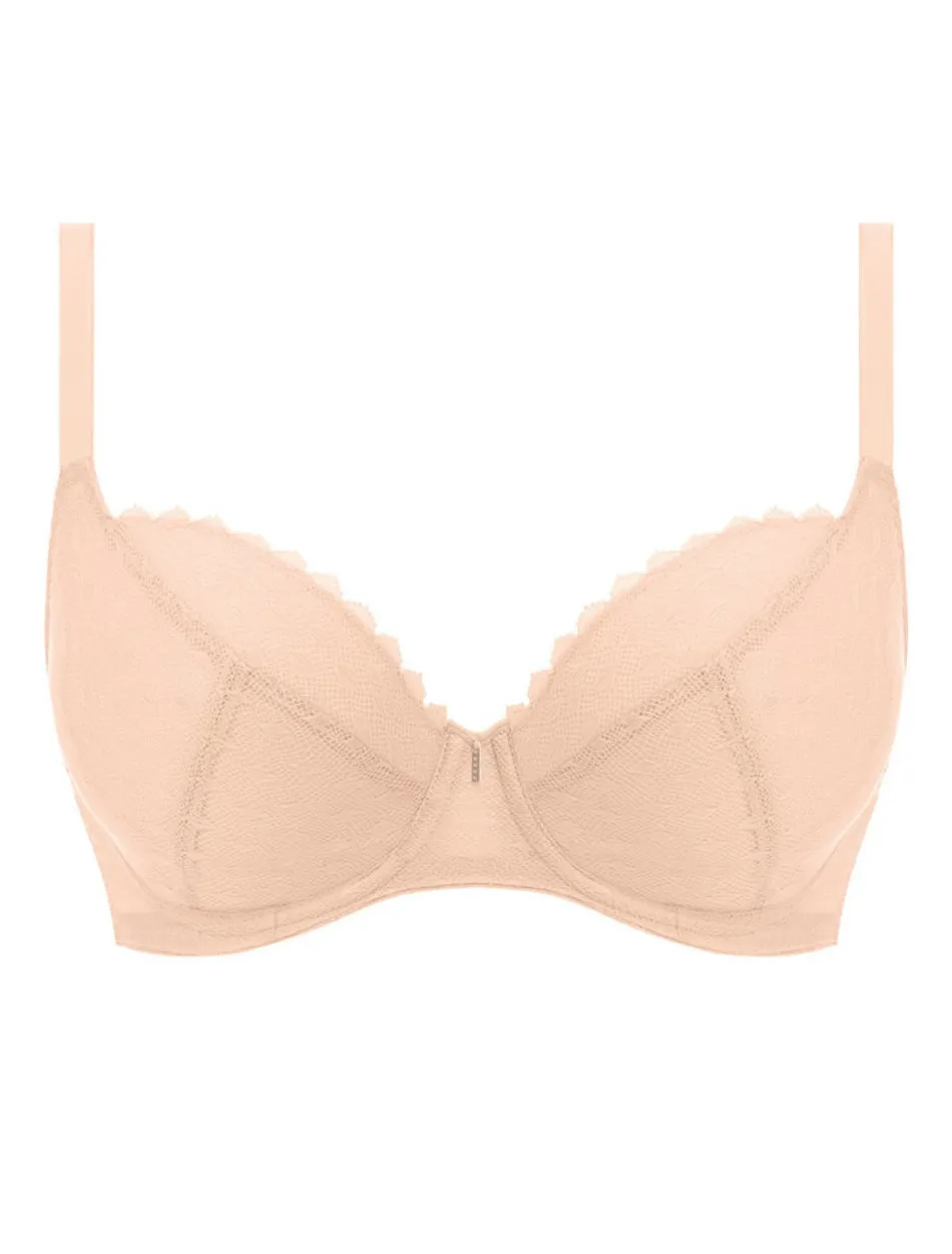 Freya Signature UW Padded Plunge Bra, Natural Beige | Freya Plunge Bras
