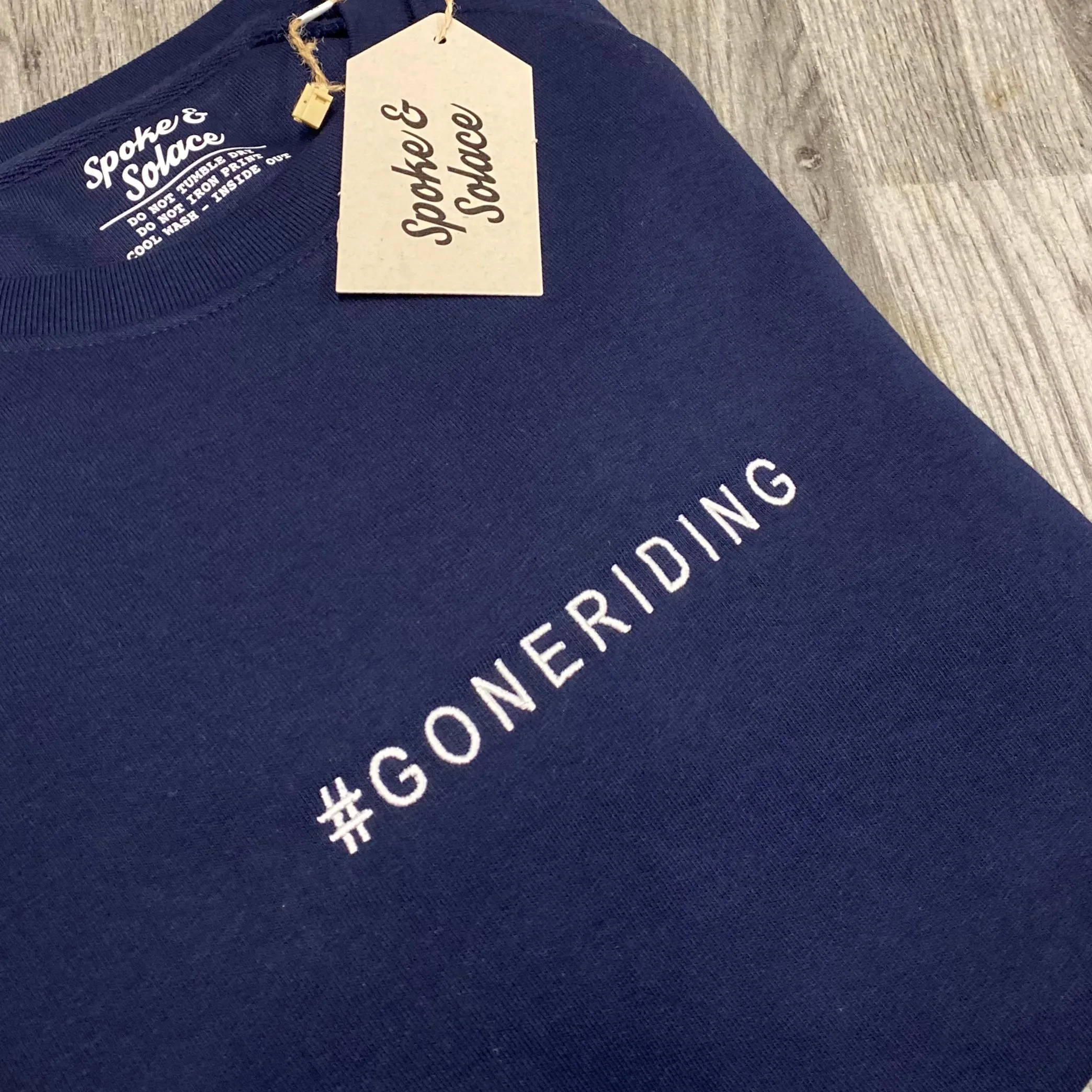 #GONERIDING Embroidered Sweatshirt