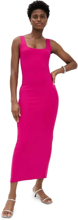 Good American Women's Scuba Modern Tank Maxi Dress