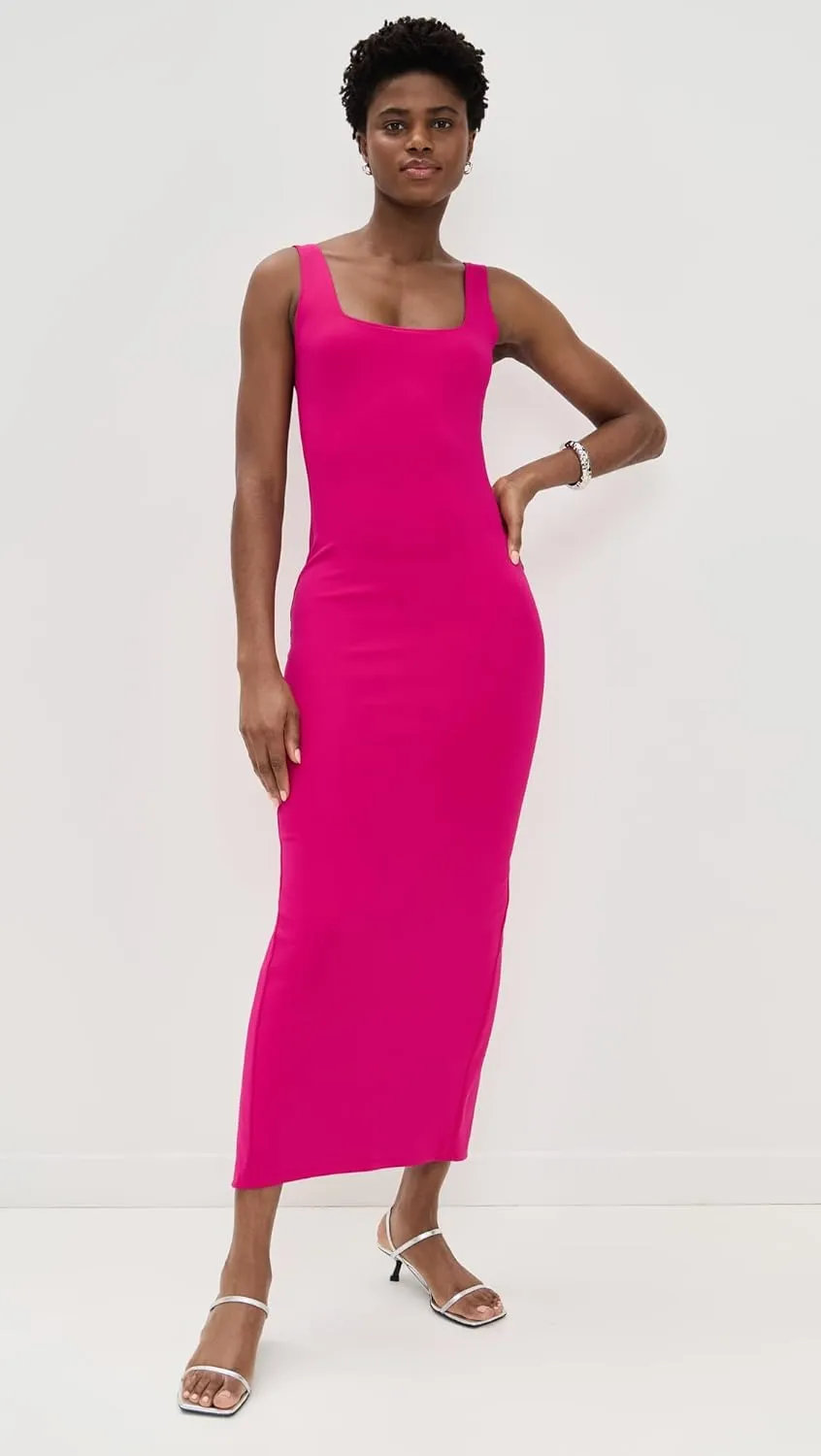 Good American Women's Scuba Modern Tank Maxi Dress