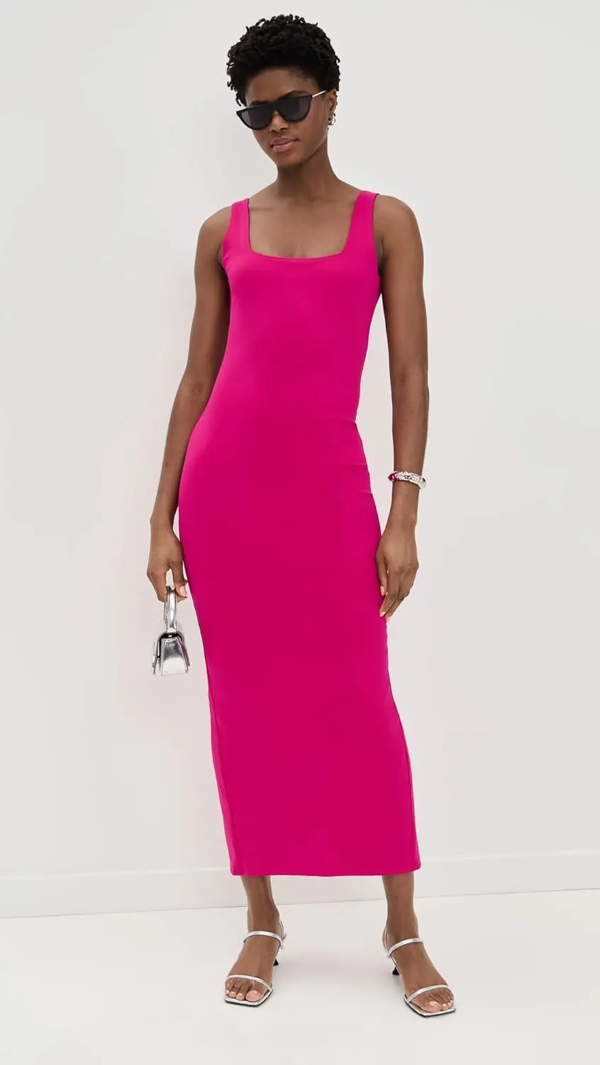 Good American Women's Scuba Modern Tank Maxi Dress