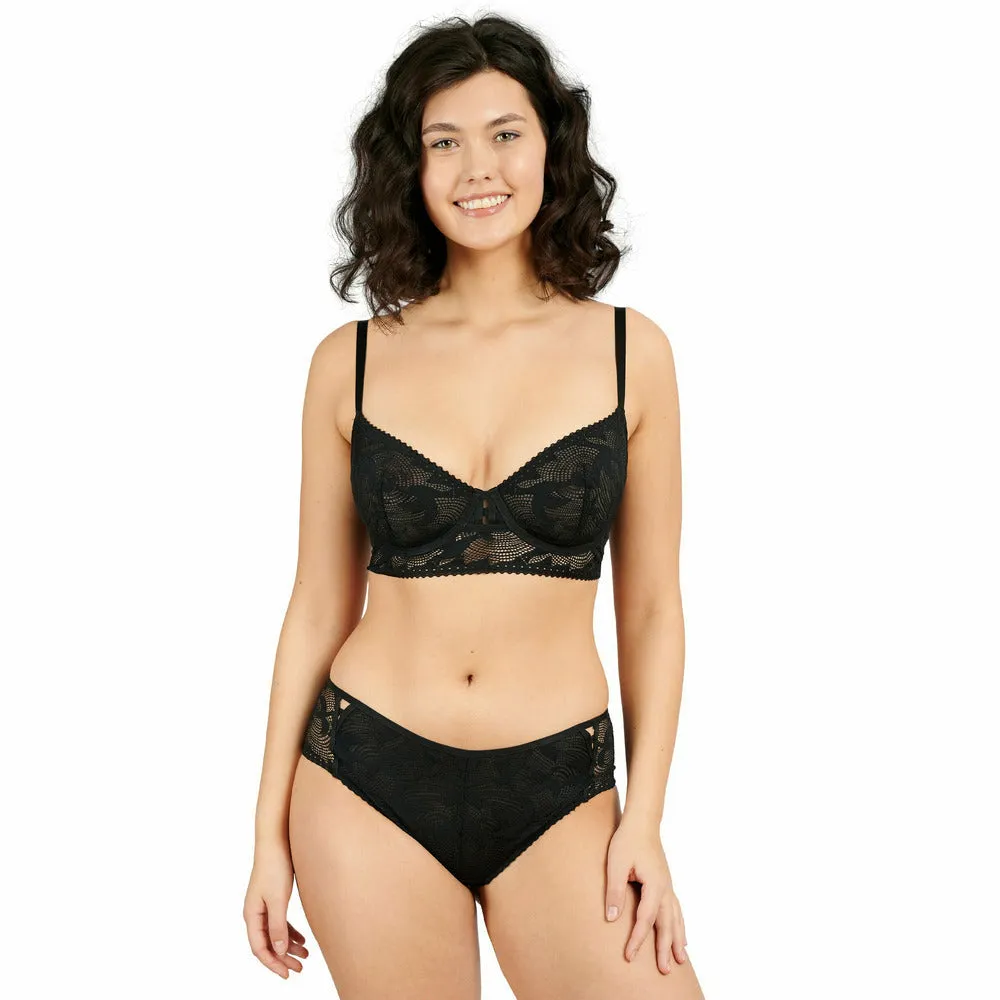 Hirondelle Lace Longline Balconette Bra