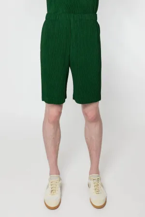 Homme Plissé Issey Miyake MC August 2024 Shorts in Seaweed