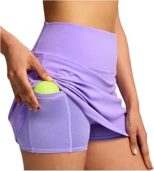 JiXiang Mini Skirt with Shorts High Waisted Tennis Skirts for Women with Pockets Golf High Waisted Inner Athletic Skorts