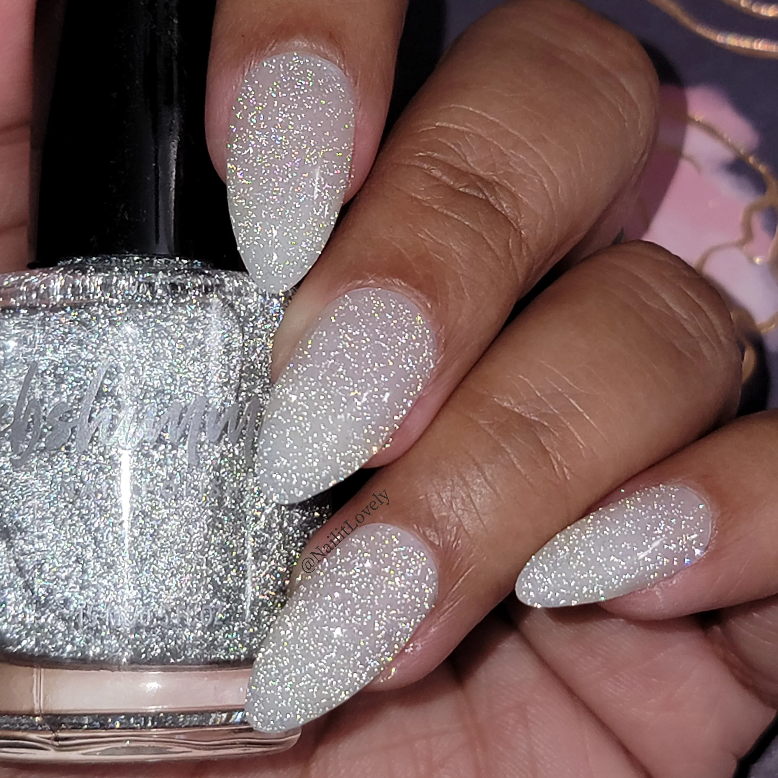 KBShimmer - Reflective Nail Polish - Out Of Sequins Topper